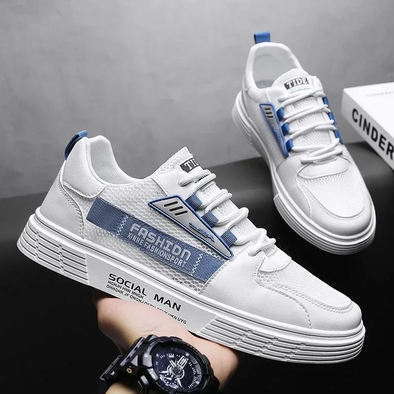 Zapatillas vulcanizadas plataforma hombre – deporte informal exterior - imagen 3