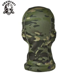 Pasamontañas camuflaje para ciclismo y actividades al aire libre