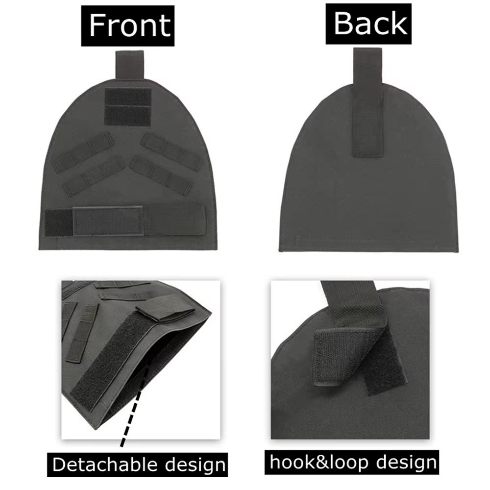 Protecciones MOLLE hombros, entrepierna y deltoidal para airsoft - imagen 3