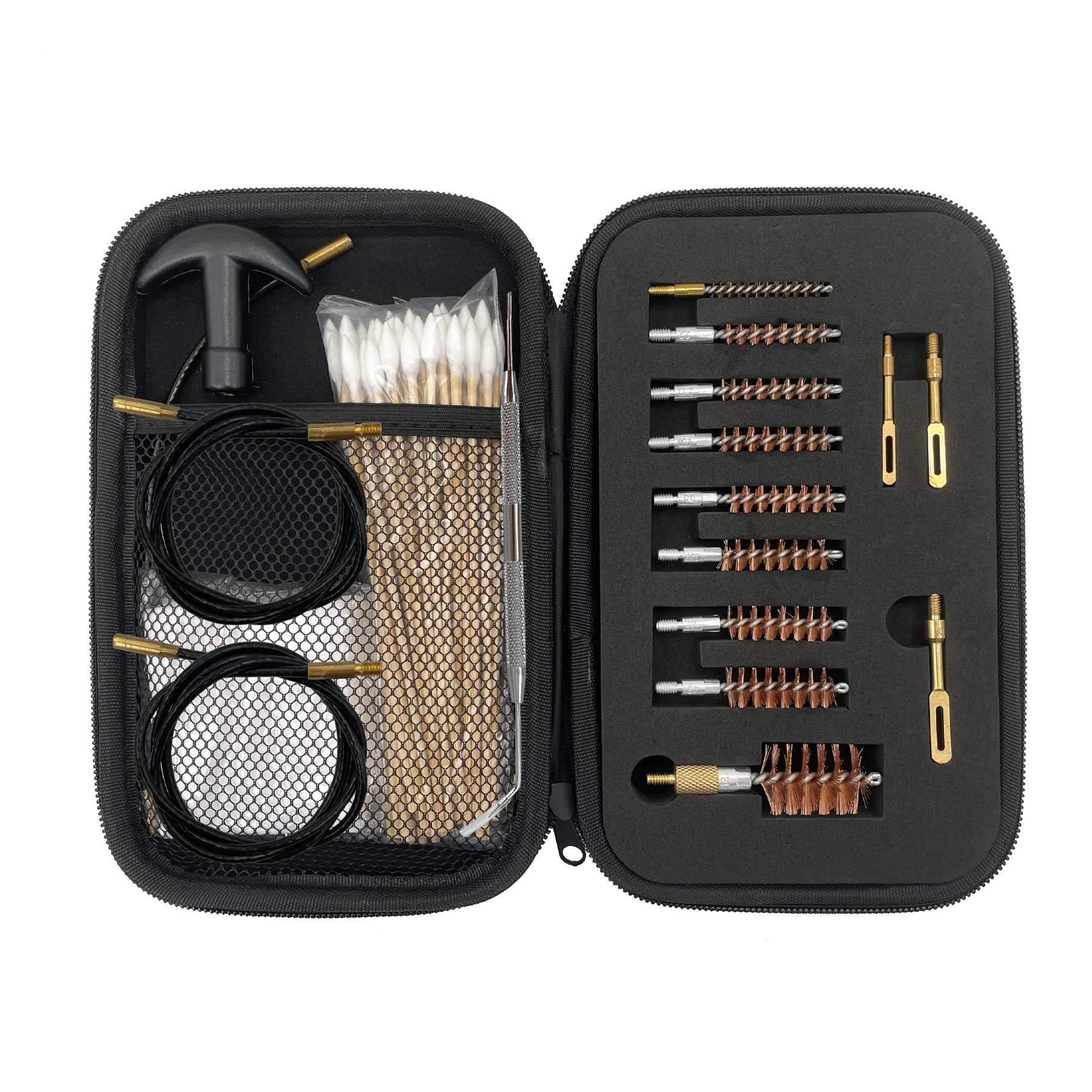 Kit limpieza MIDUG – Cepillos cerdas multicalibre (.17/.223/9mm/45/12GA) - imagen 3