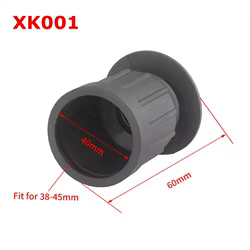 Protector caucho visor táctico 38-45mm – Para mira binocular