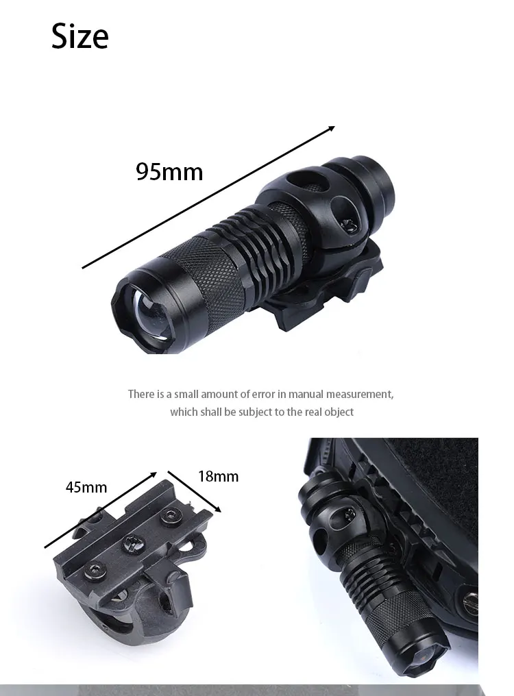 Vista lateral de iluminación estroboscópica