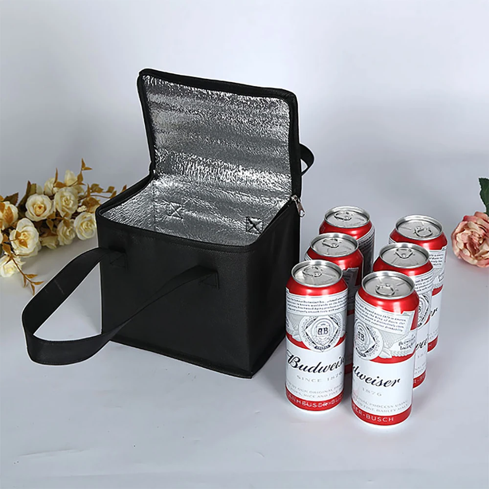 Bolsa térmica plegable aislante para picnic y bebidas - imagen 4