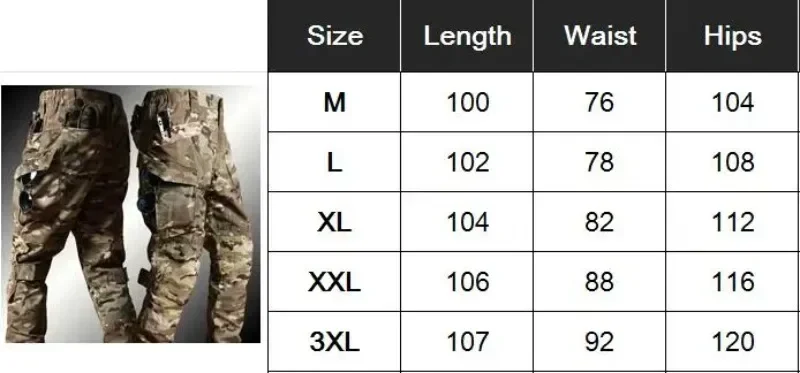 Pantalones cargo con diseño reforzado