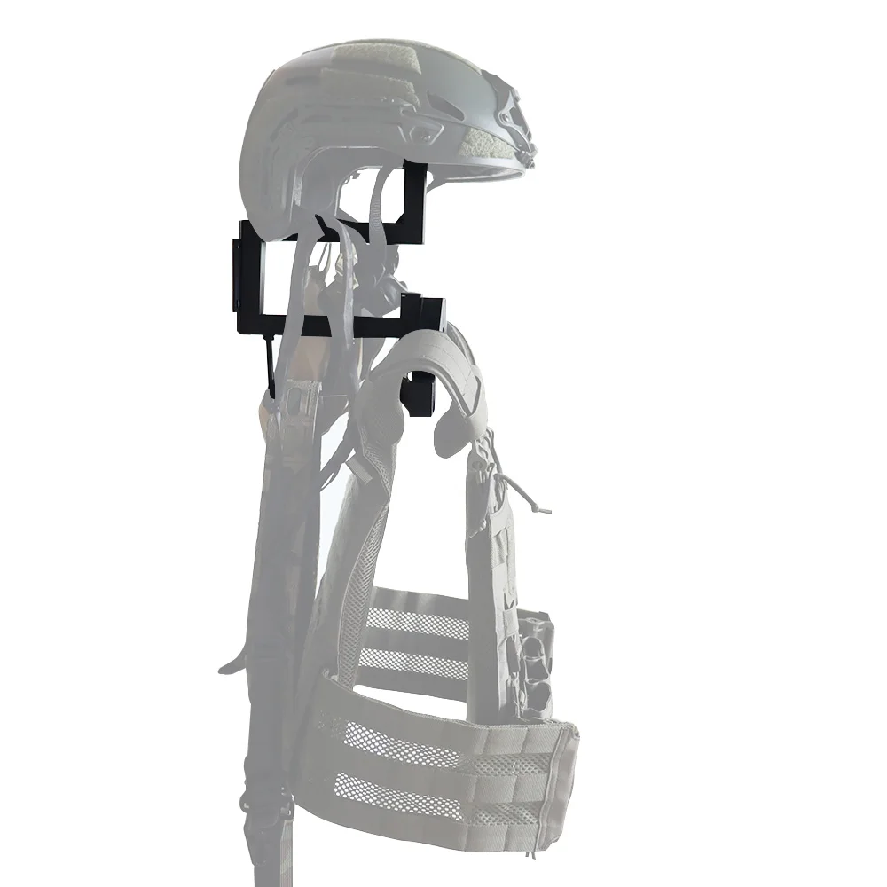 Fwoyonze Soporte Táctico de Pared Metálico para Casco y Chaleco - imagen 4