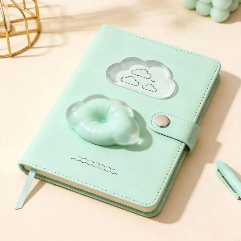 Cuaderno de escritura gruesa diario forrado para apuntes - imagen 4
