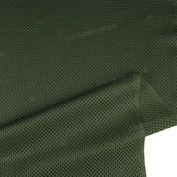 Tela de malla verde militar gruesa y alta resistencia para táctico