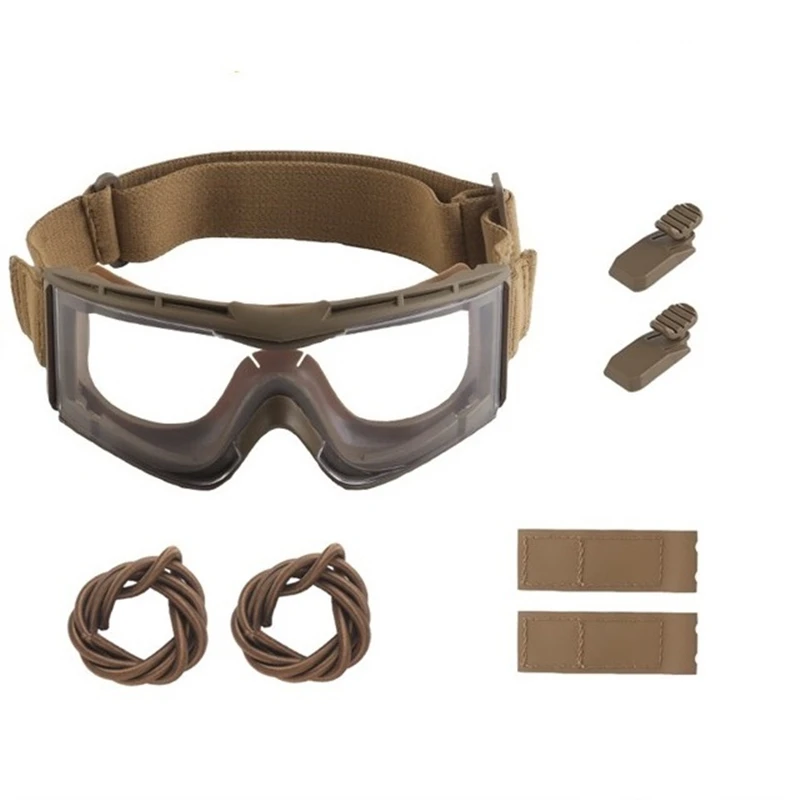 Vista frontal de las gafas
