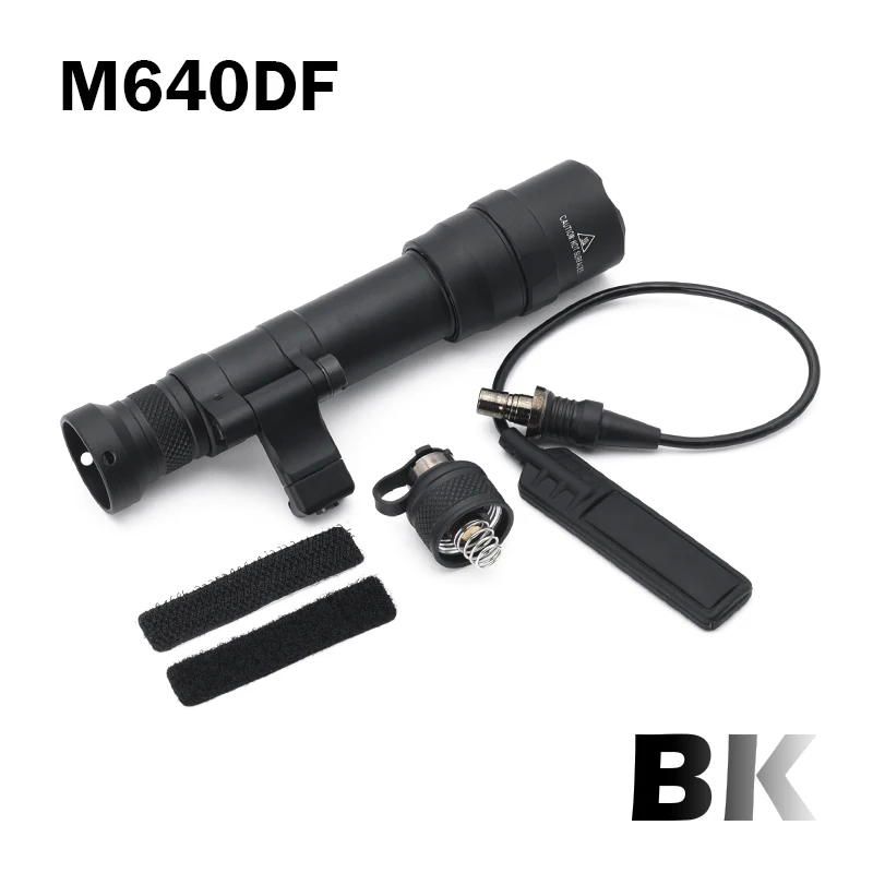 Linterna táctica M640DF LED blanca, doble combustible, Picatinny - imagen 2