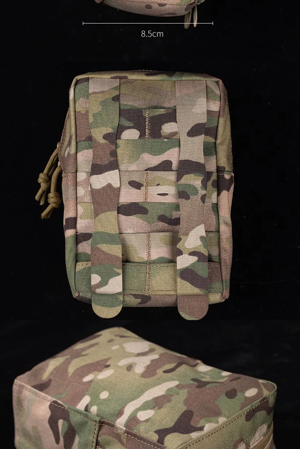 Bolsa táctica MOLLE lista para montar