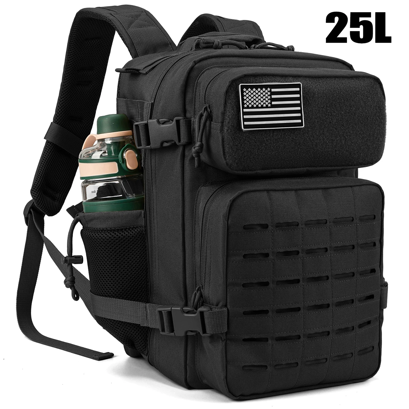 Mochila táctica militar multiuso – Senderismo acampada pesca - imagen 5