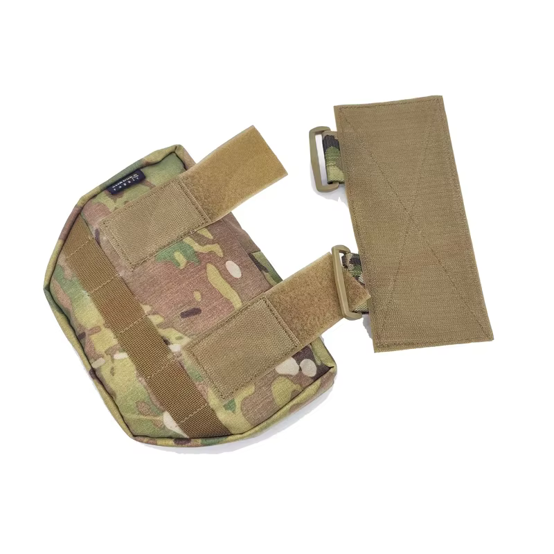 Bolsa táctica EDC MOLLE Multicam abdominal portaplacas desplegable - imagen 4