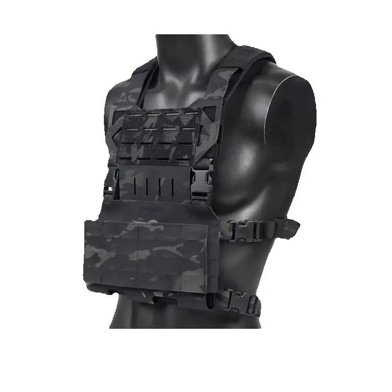 Chaleco táctico ligero con bolsillo frontal para el pecho MOLLE - imagen 2