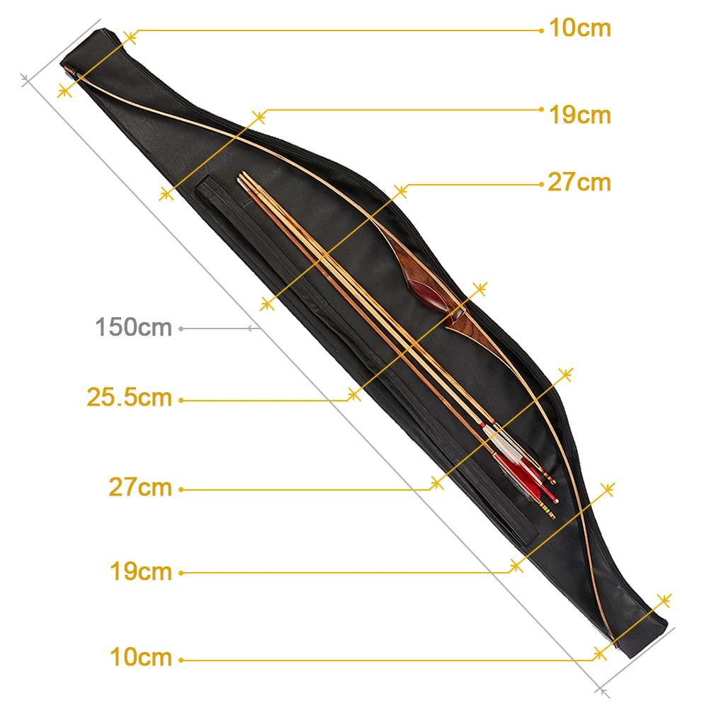 Toparchery Funda para Flechas de cuero Arco Recurvo - imagen 2
