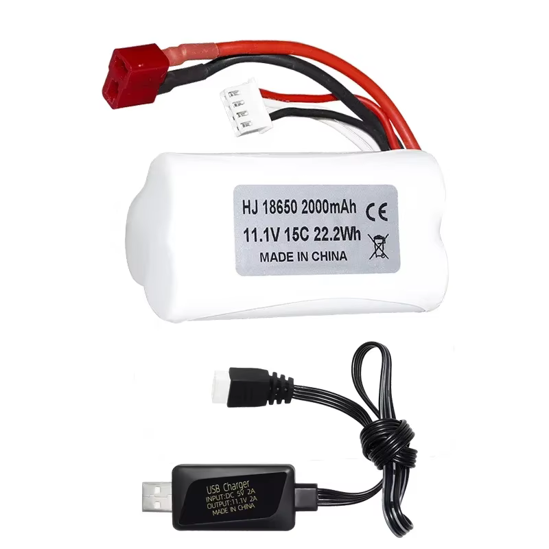 Batería RC LiPo para lancha de alta velocidad con refrigeración