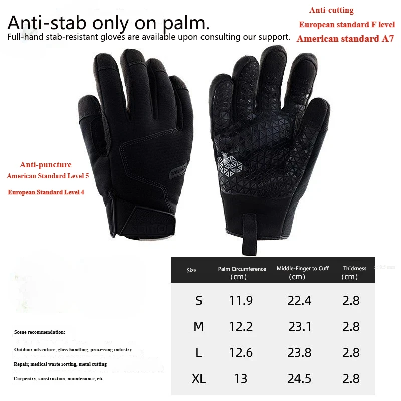 Guantes anti-corte y anti-punción resistentes a pinchazos - imagen 5