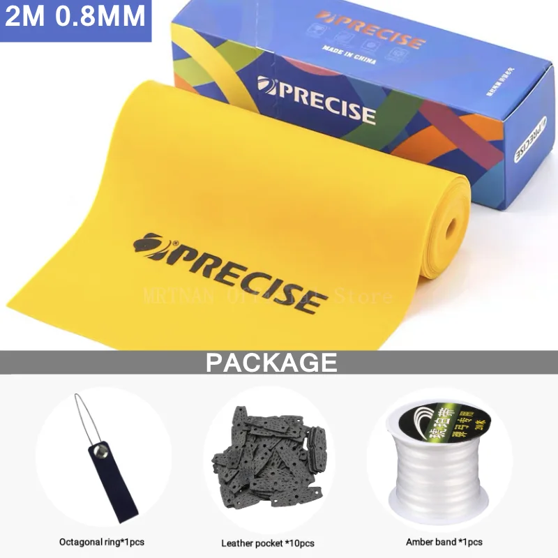 Banda elástica táctica 2m x 15cm – Resistente al frío para tiro y tirachinas