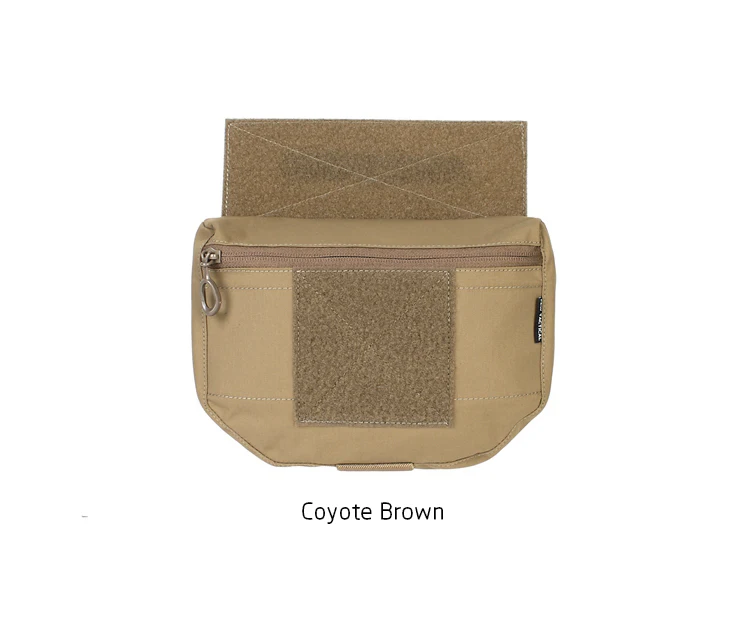 Vista lateral de la pouch para organizar artículos durante la partida