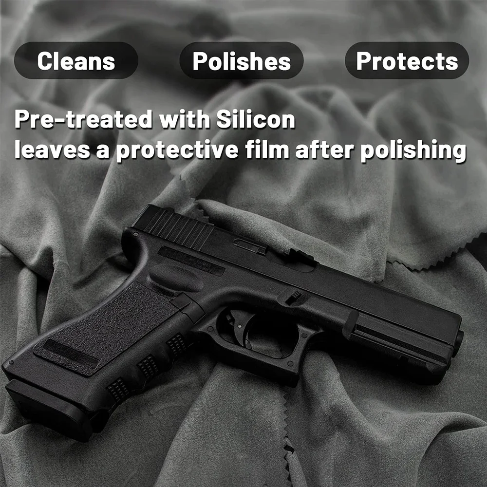 Paños de silicona sin pelusa para limpieza de armas de fuego - imagen 2