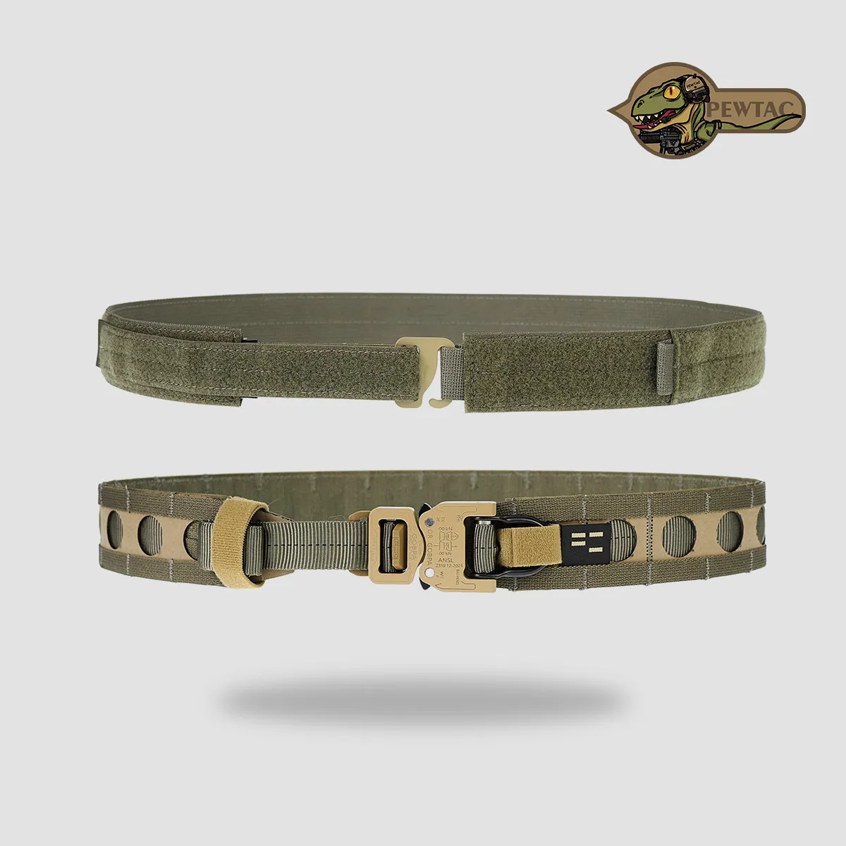 Cinturón táctico PEW TACTICAL doble interior y exterior outdoor - imagen 4