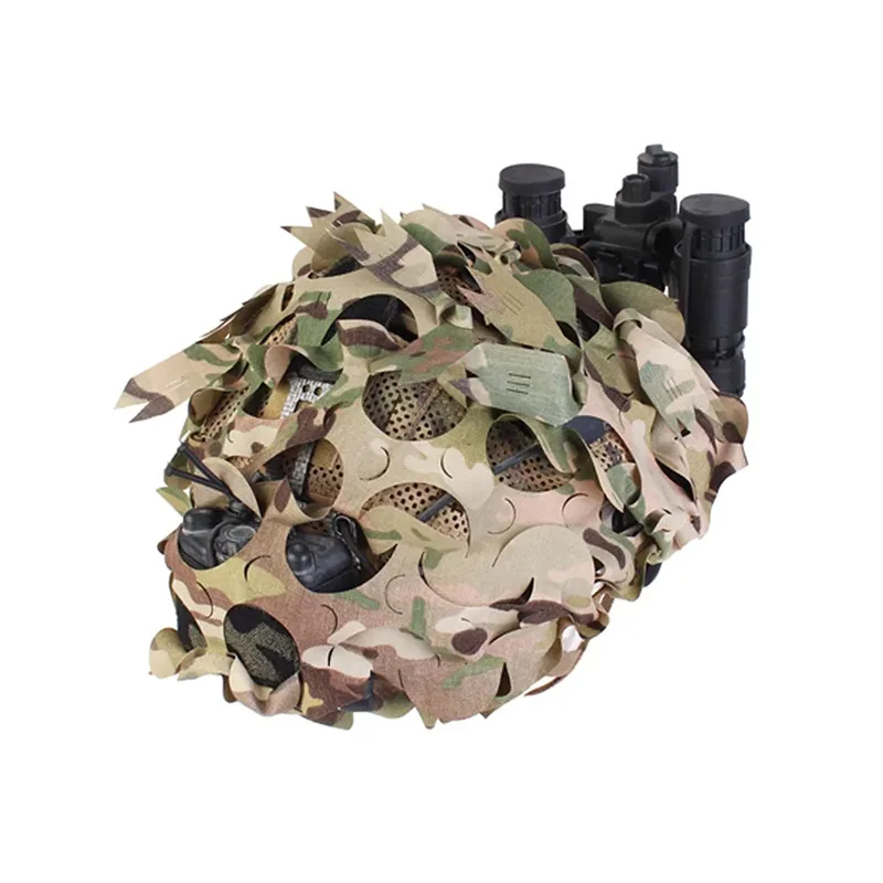 Cubre casco táctico de caza exterior en nylon resistente - imagen 5