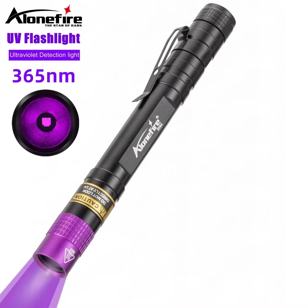 SV64 Linterna UV táctica de luz negra para verificación - imagen 3