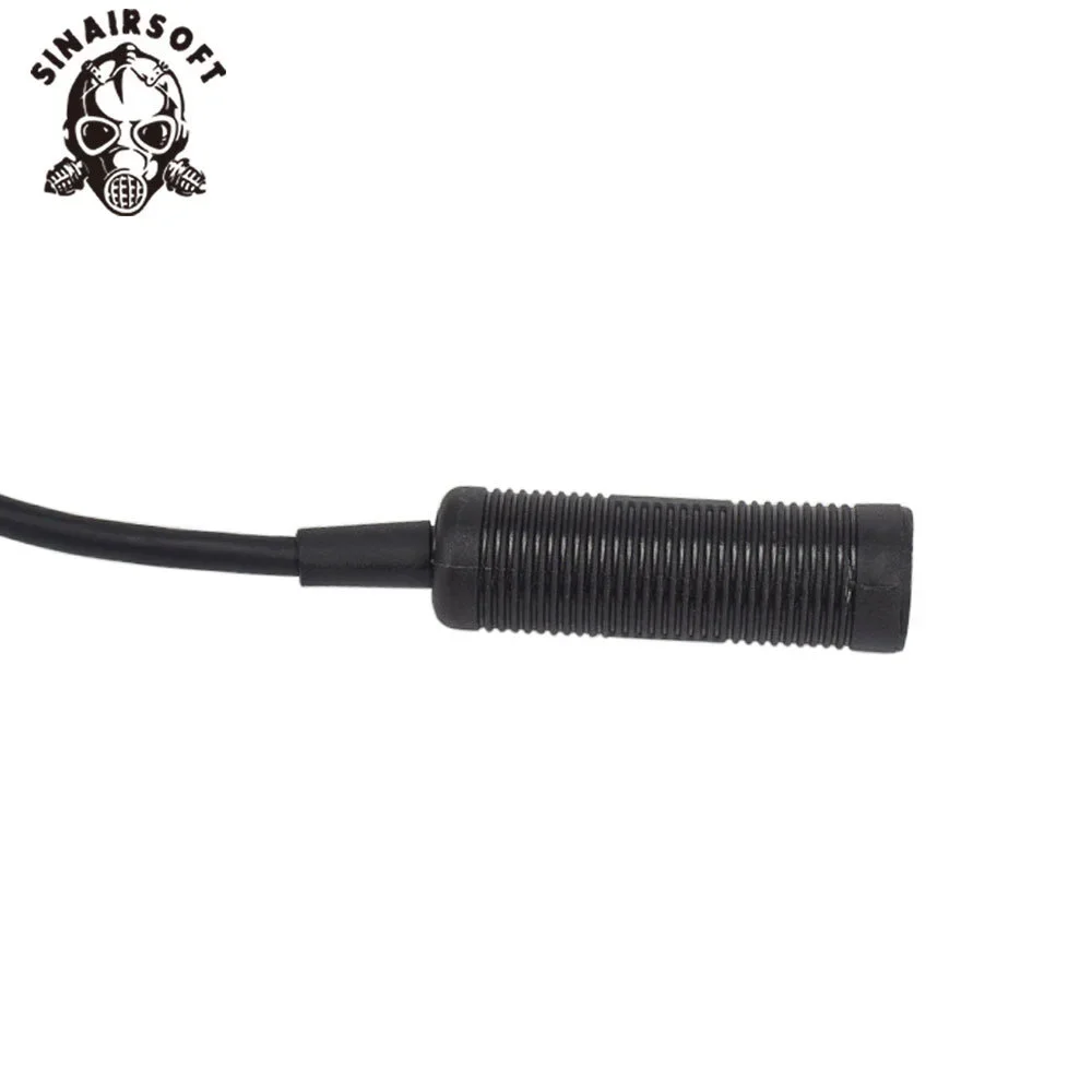 Adaptador PTT para auriculares Baofeng bidireccional paintball y caza - imagen 2