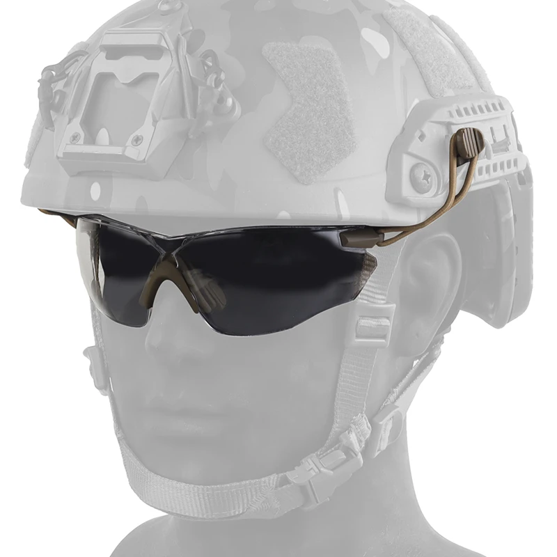 Gafas tácticas con correa y lentes intercambiables para aire libre - imagen 5