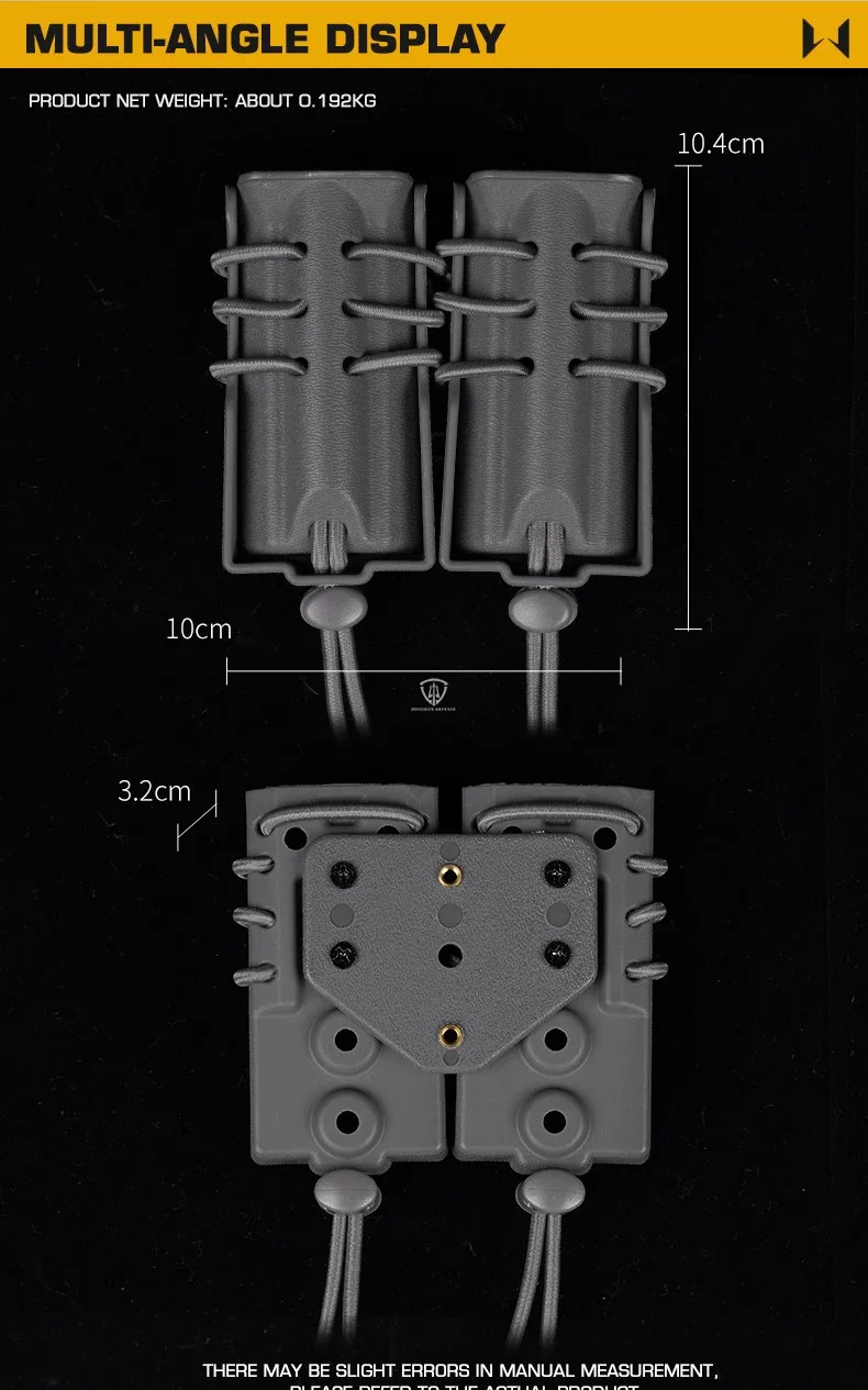 Portacargadores compatible con varios calibres