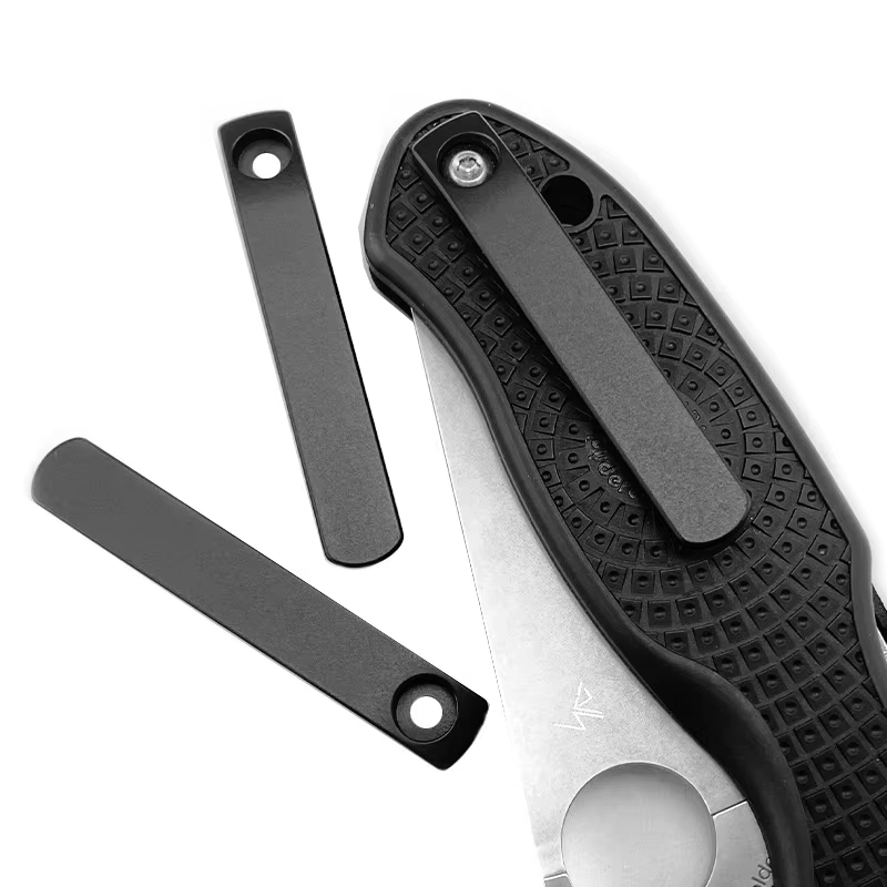 Spyderco Para3 clip de bolsillo en titanio CNC 7 colores ligero - imagen 2
