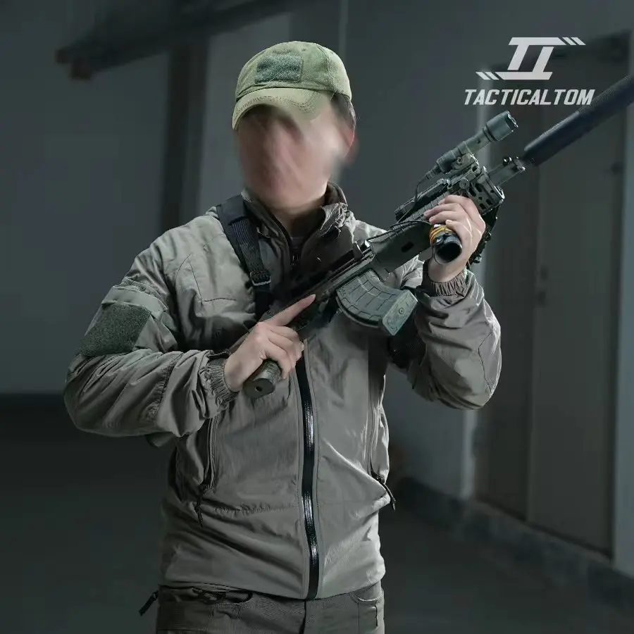 Tom Grey Chaqueta Táctica de Algodón Reproducción GEN2 Otoño Invierno