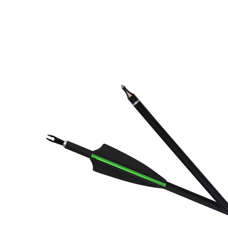 Flechas carbono 6,2mm 80cm Spine 500 – Tiro arco práctica caza