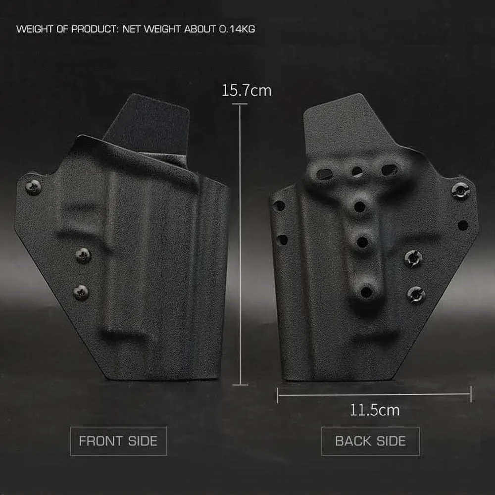 Funda táctica Kydex P226 con X300, rápida liberación MOLLE ajustable - imagen 2