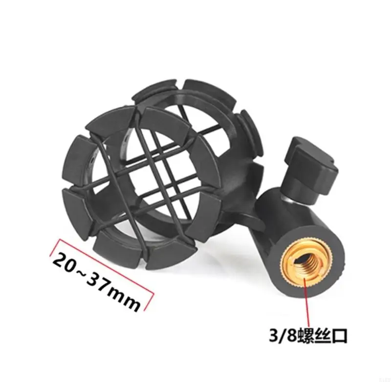 Soporte de micrófono compatible con antivibración para vlog - imagen 3