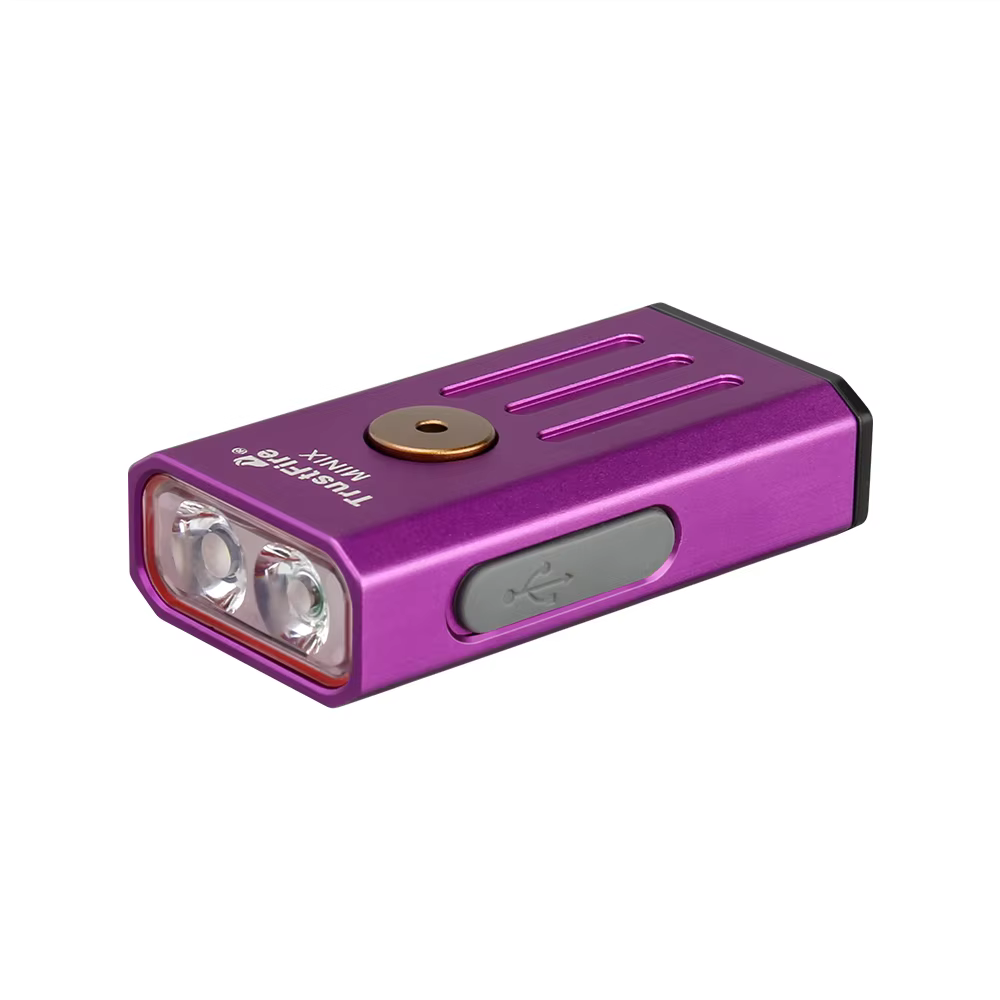 Trustfire Minix Mini linterna UV LED EDC llavero recargable USB Tipo C - imagen 4