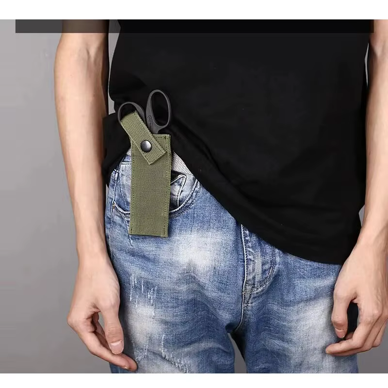 Bolsa táctica MOLLE multifunción para tijeras, cuchillo y linterna EMT - imagen 5