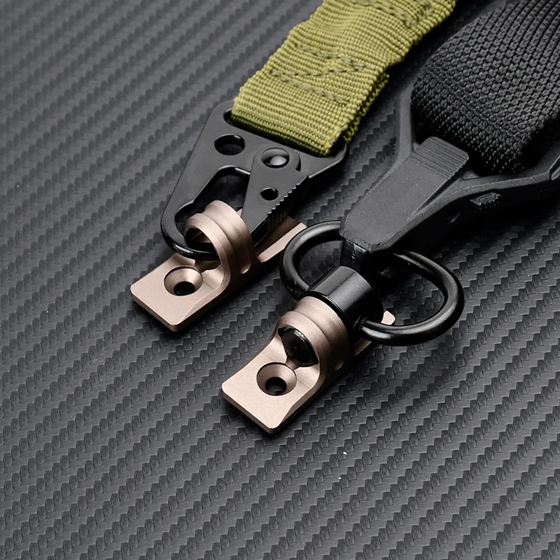 QDX anclaje QD M-LOK compacto para correa, compatible con ganchos - imagen 2