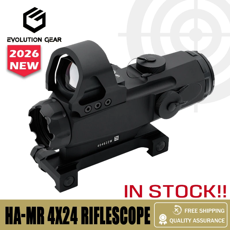 Mira telescópica HAMR 4x24mm con mira roja – Montaje Picatinny 20mm - imagen 5