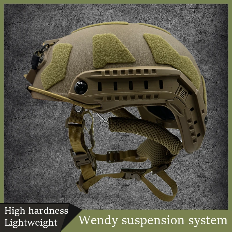 FAST SF Casco táctico de corte alto con suspensión Wendy impactos - imagen 4