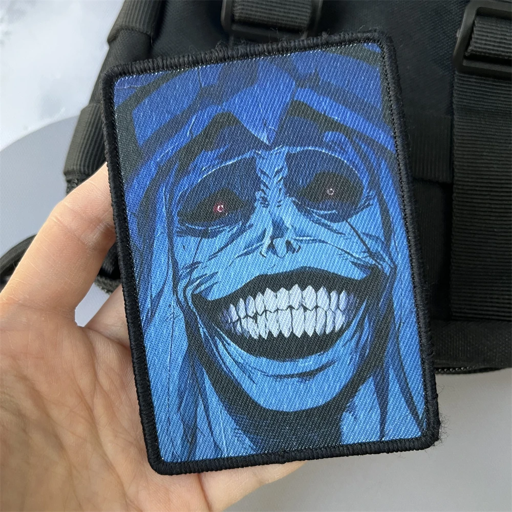 Parche táctico gancho y bucle impreso para mochila militar