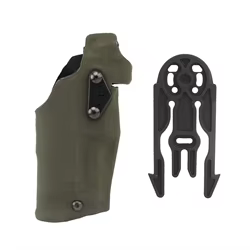 Funda táctica Glock de nylon con liberación rápida y horquilla