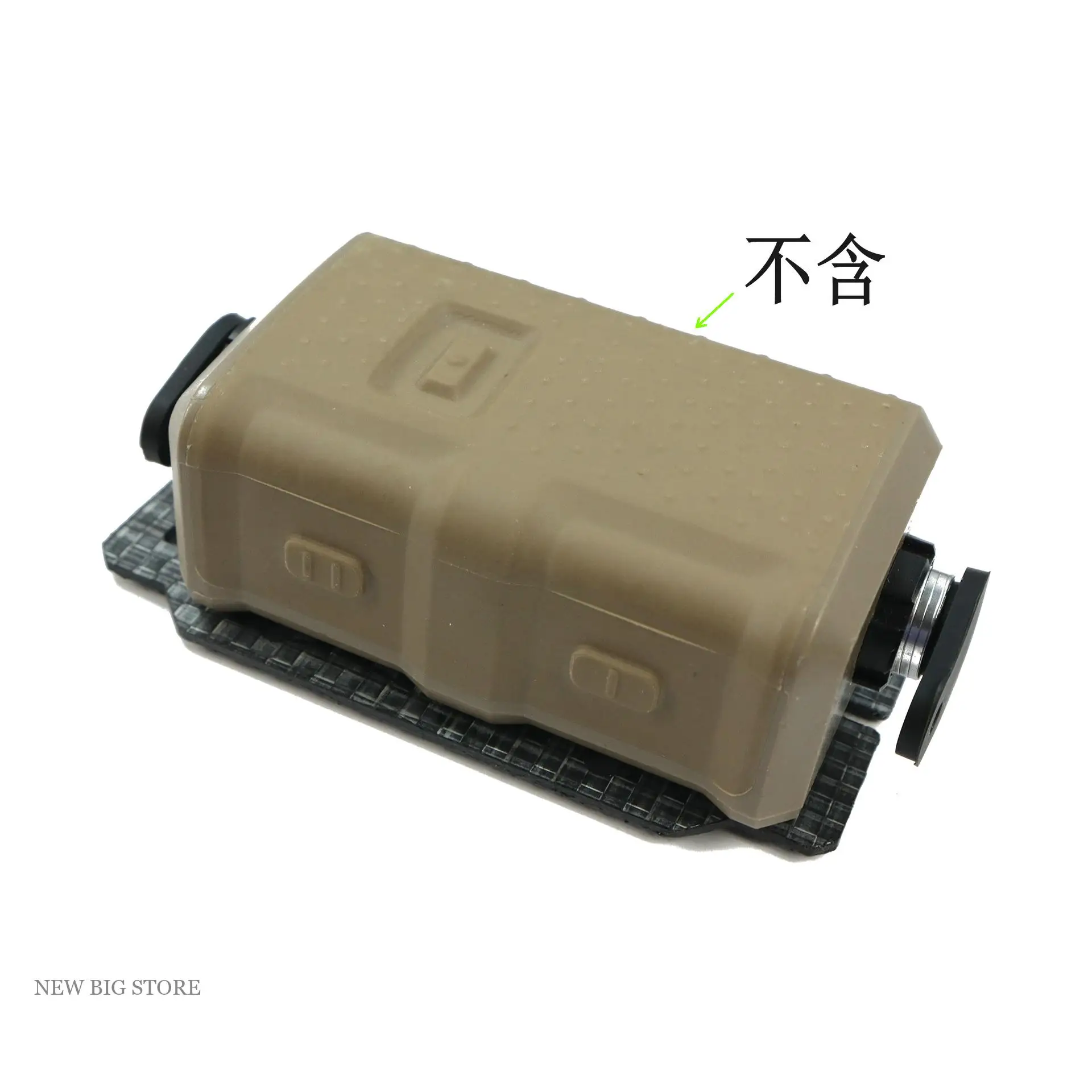 Soporte táctico radio PTT con placa fija y adaptador Tegris - imagen 3