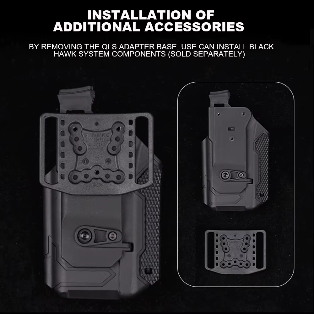 Funda táctica sistema QLS liberación rápida para Airsoft - imagen 2
