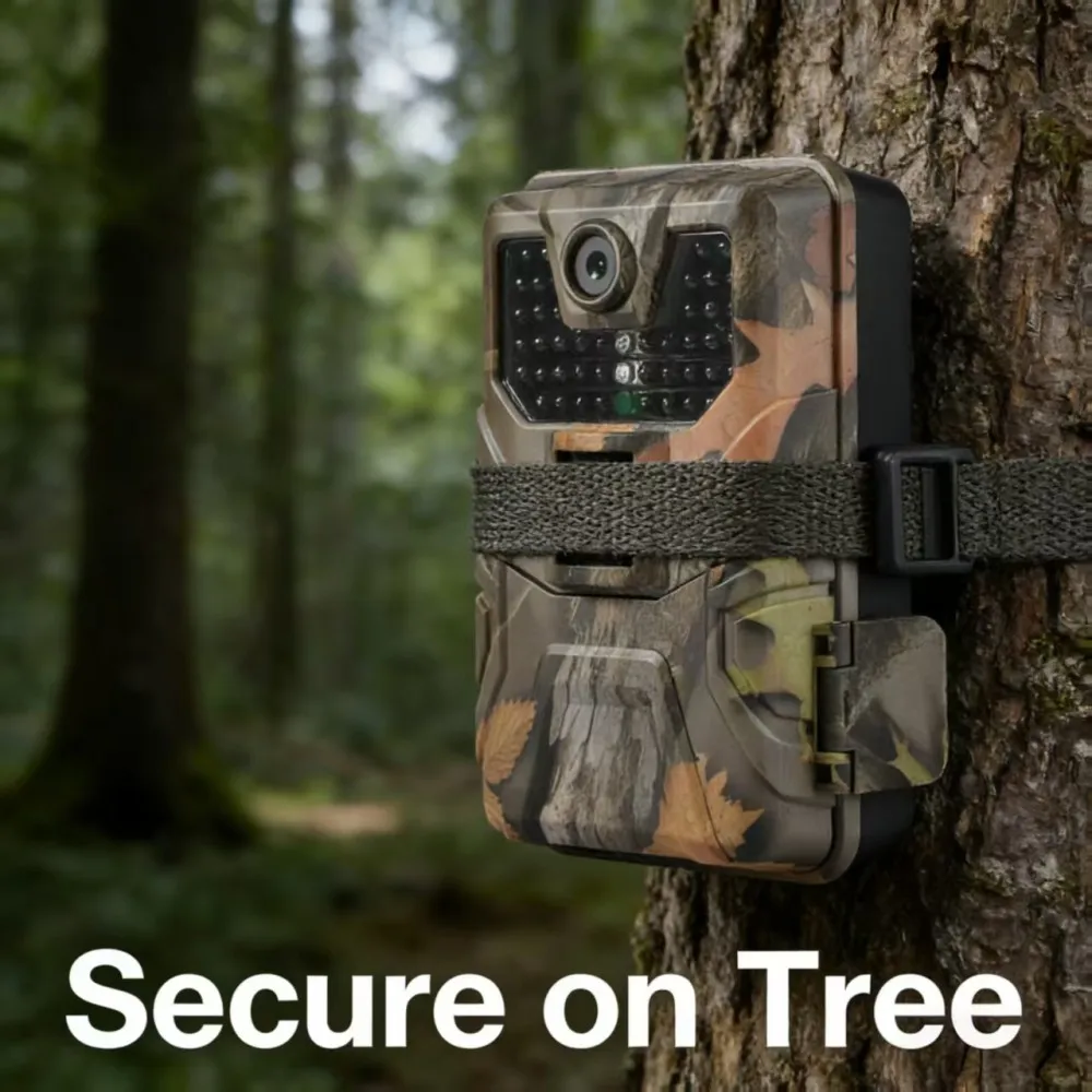 Correa nailon ajustable para cámara de caza en árbol – MOLLE - imagen 2