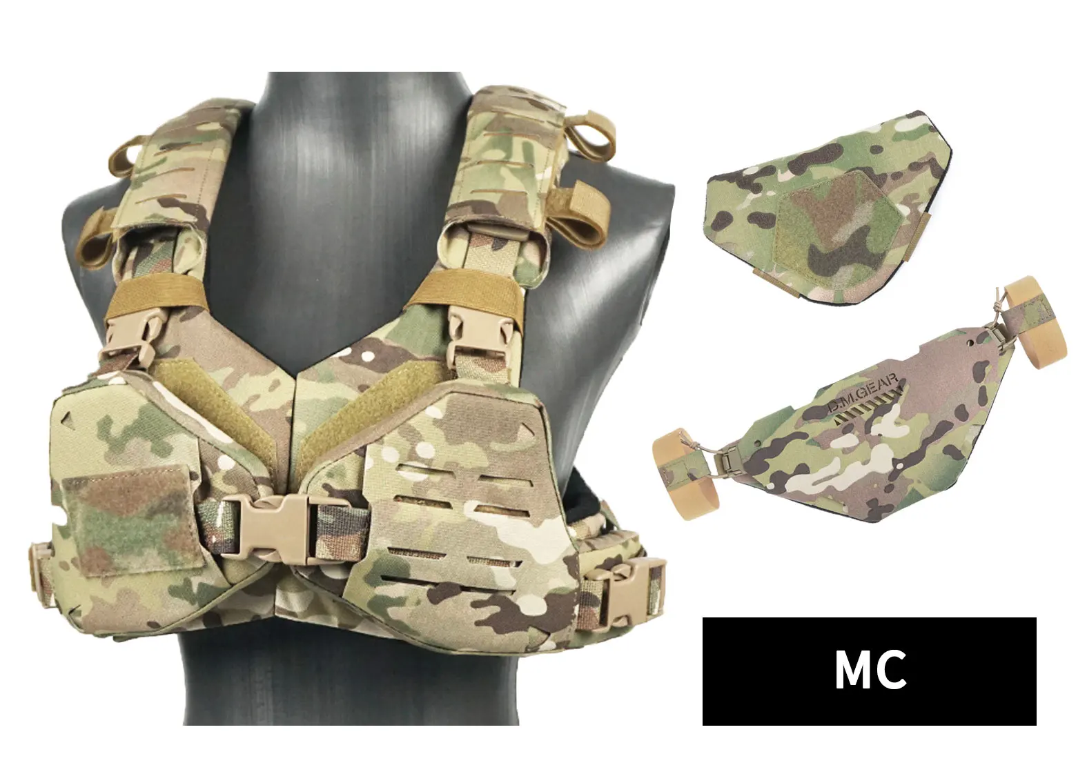 DMGear Chaleco Táctico Mujer Bikini Molle Protección Completa - imagen 3