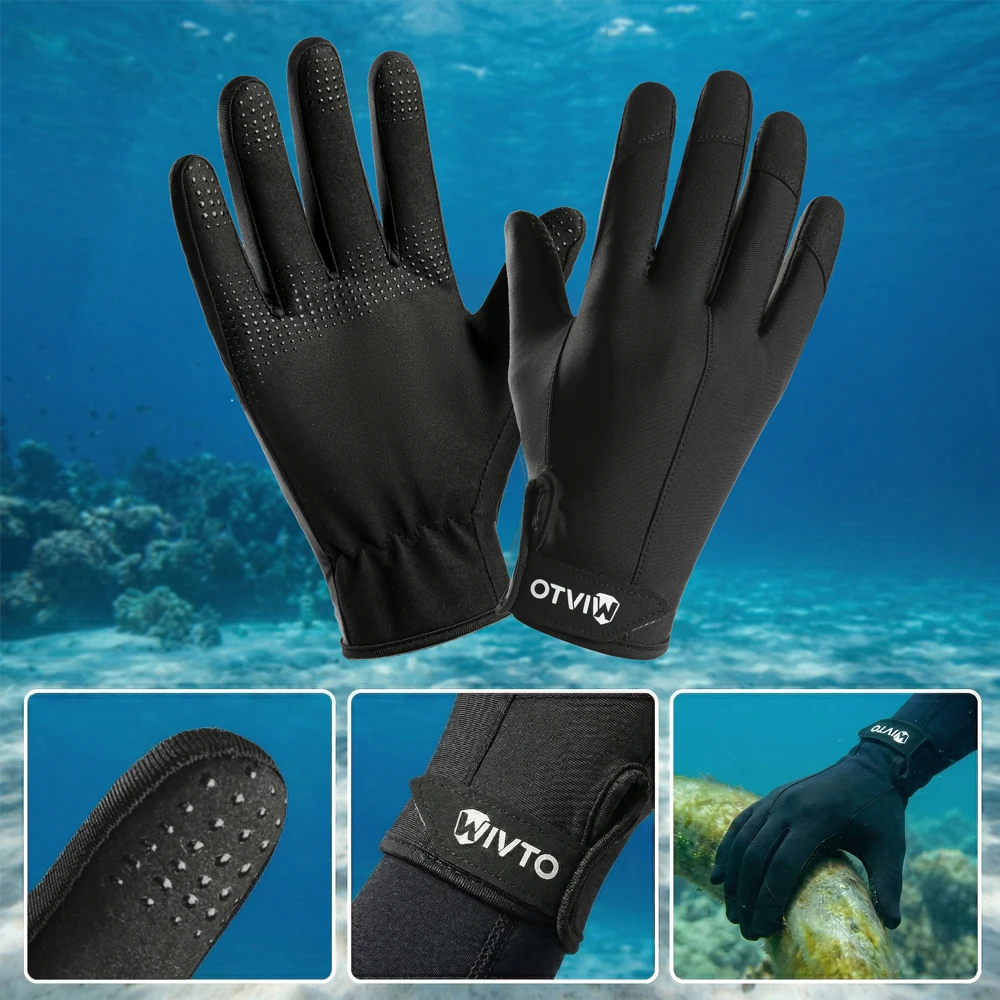 Guantes de buceo verano transpirables elásticos unisex dedos completos - imagen 5