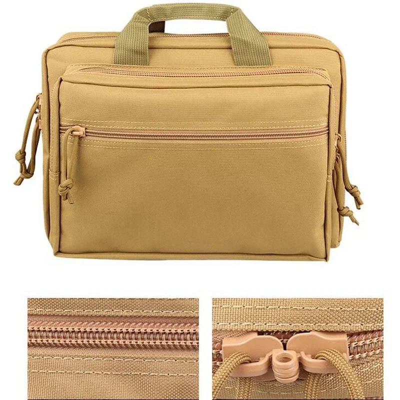 Funda táctica pistola con bolsillo para cargador oculta portátil - imagen 4