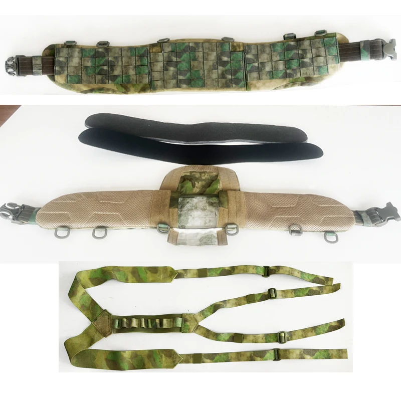 Arnés táctico M2 ruso para hombro y cuello, cojín interior
