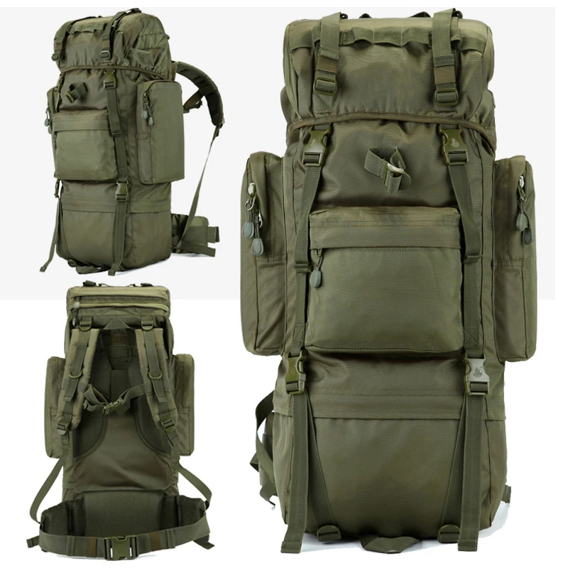 Mochila táctica impermeable de alta capacidad para exteriores - imagen 5