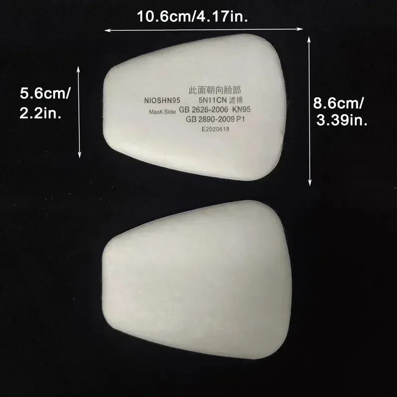 3M Filtro 5N11 respiratorio antipolvo para cartucho 6000 series - imagen 5